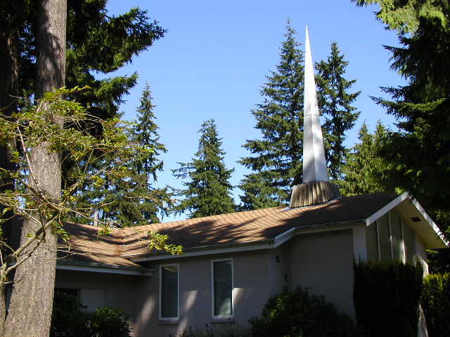 First Church Building w/ Steeple