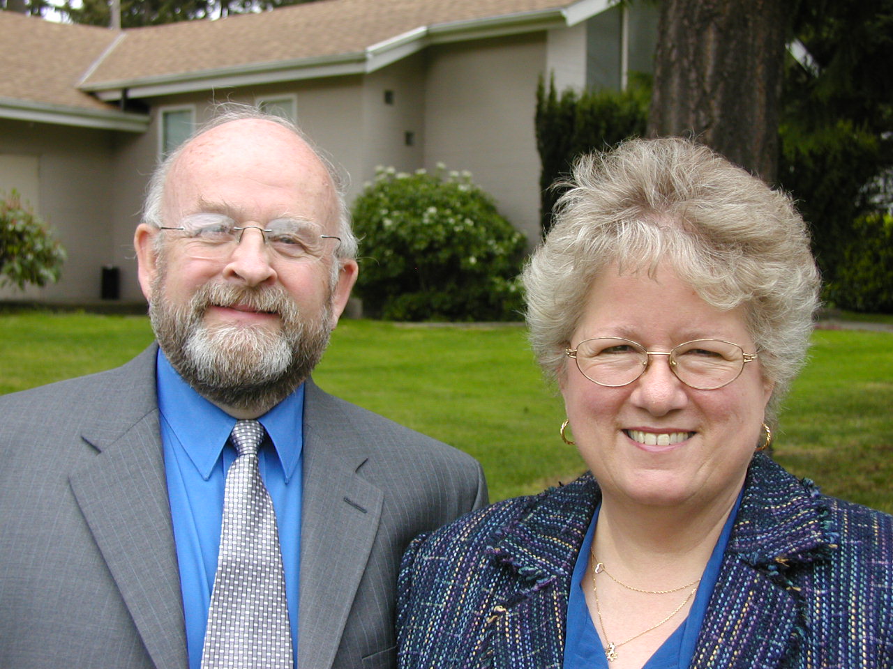 Pastor Dennis Plourde and wife Diane